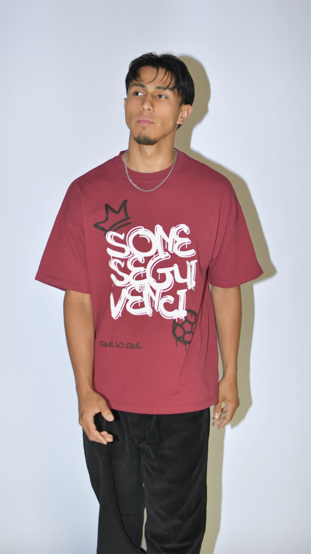 OVERSIZED SOÑE SEGUI VENCI TEE