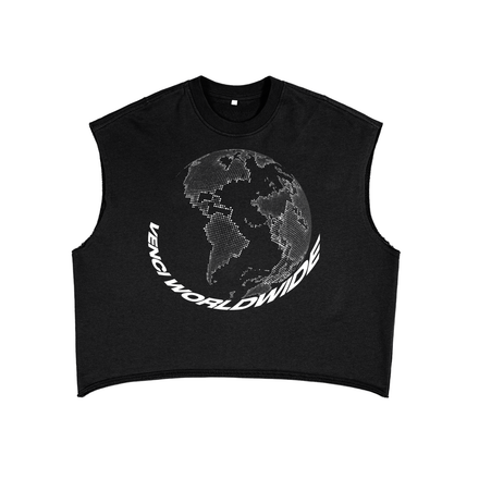 French Terry Boxy Tank Top